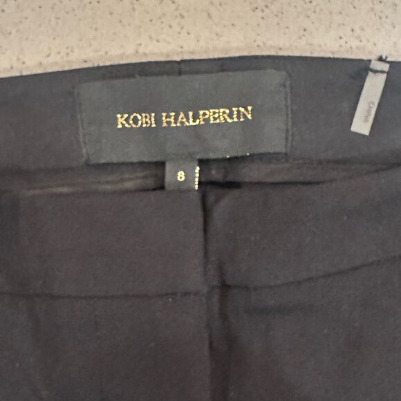Kobi Halperin Women’s Black Pants size 8 - Picture 2 of 9